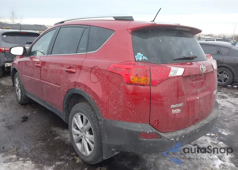 2013 Toyota Rav4 Limited from USA, damaged, VIN 2T3DFREV0DW114087